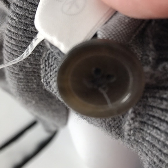 Banana Republic Men's Dual Fabric Cardigan Sweater Size Small - Picture 8 of 9